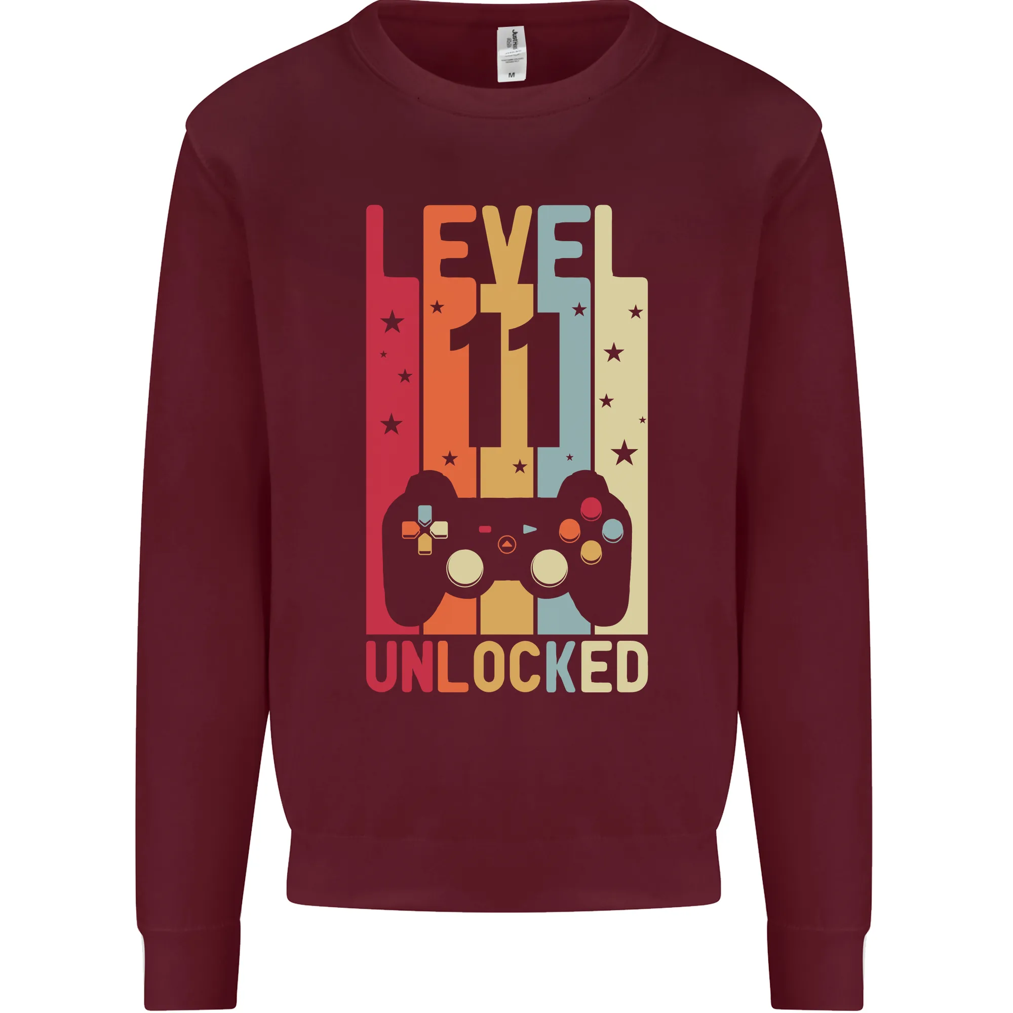 11th Birthday 11 Year Old Level Up Gaming Kids Sweatshirt Jumper