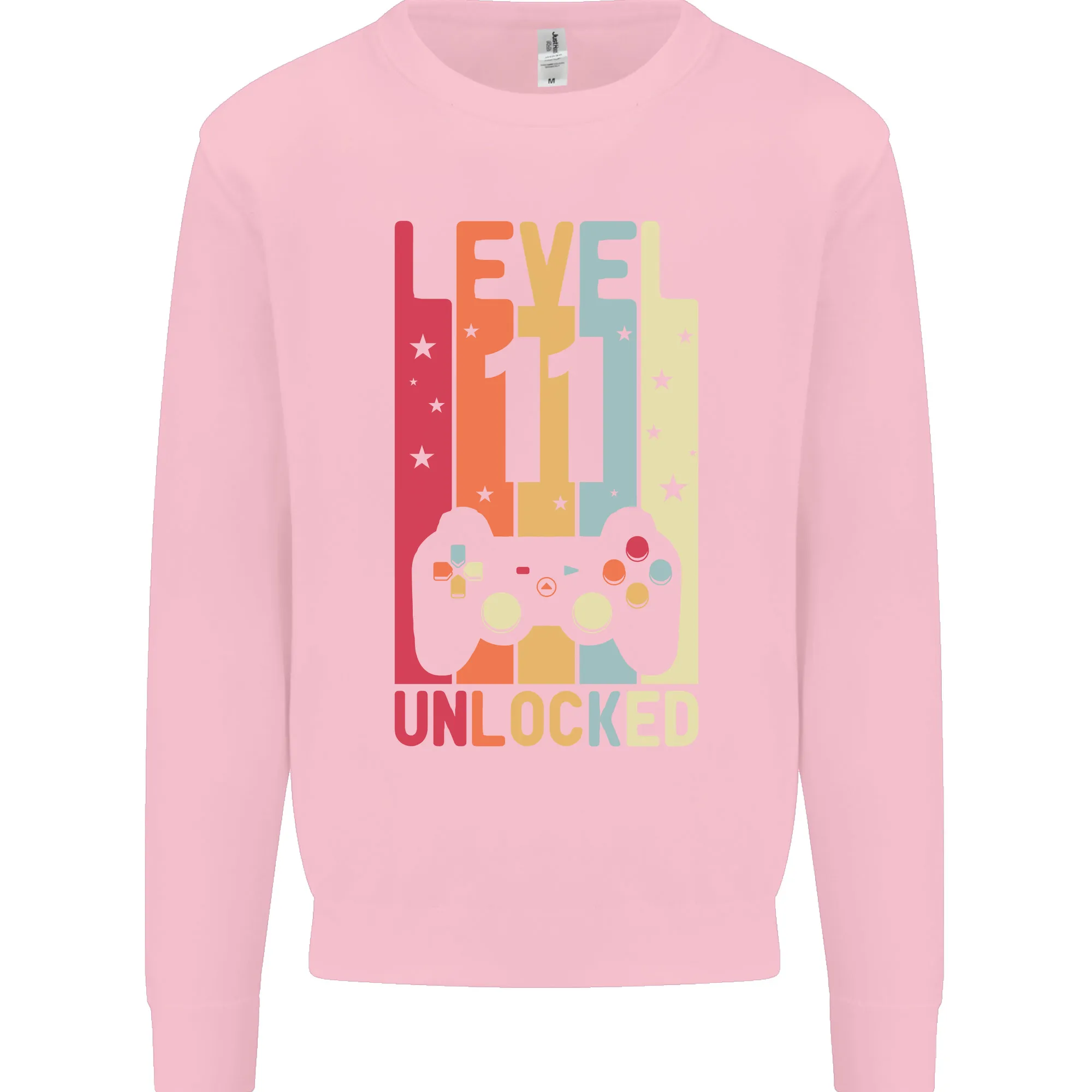 11th Birthday 11 Year Old Level Up Gaming Kids Sweatshirt Jumper