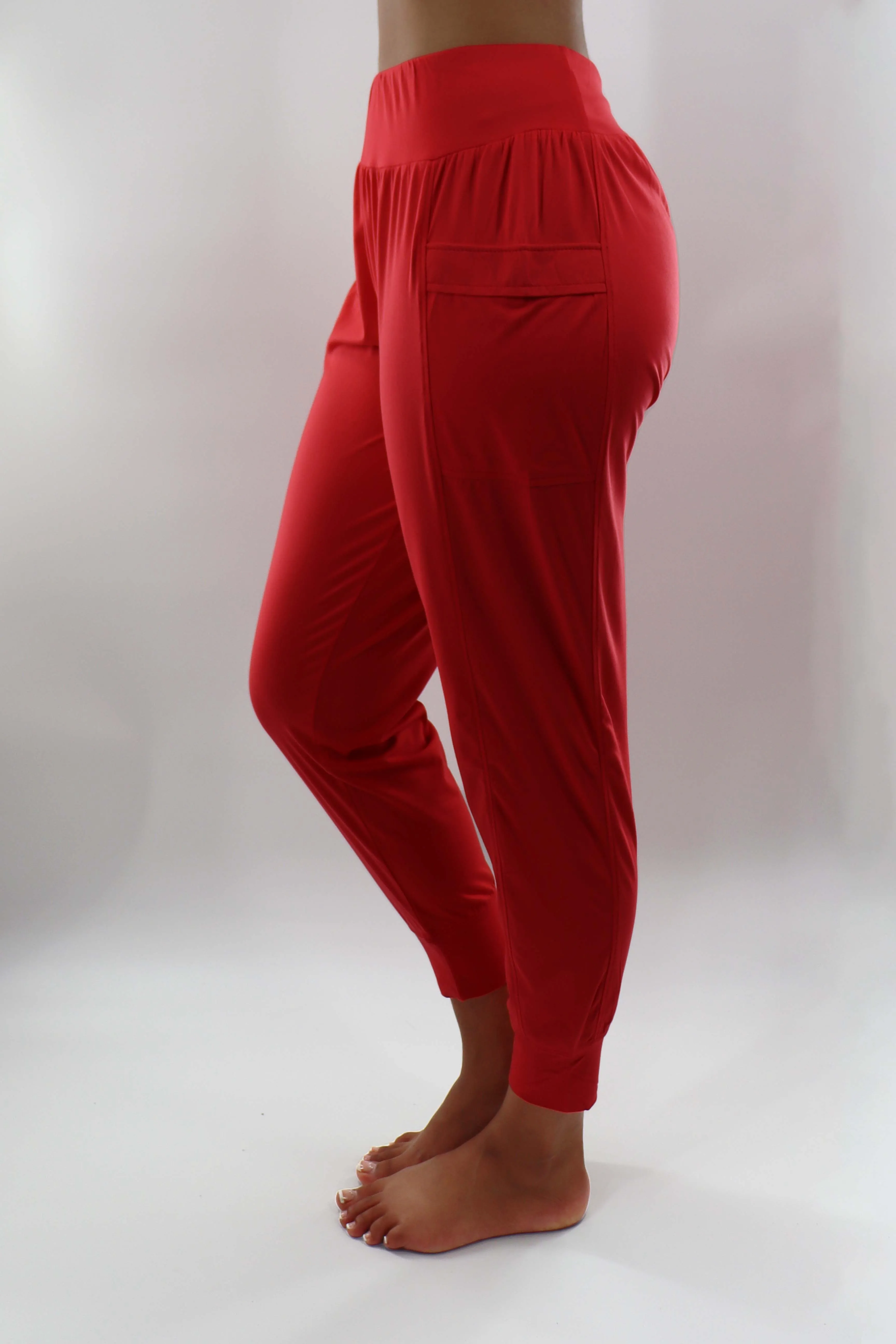 1205 - OSU Cargo Jogger - Red