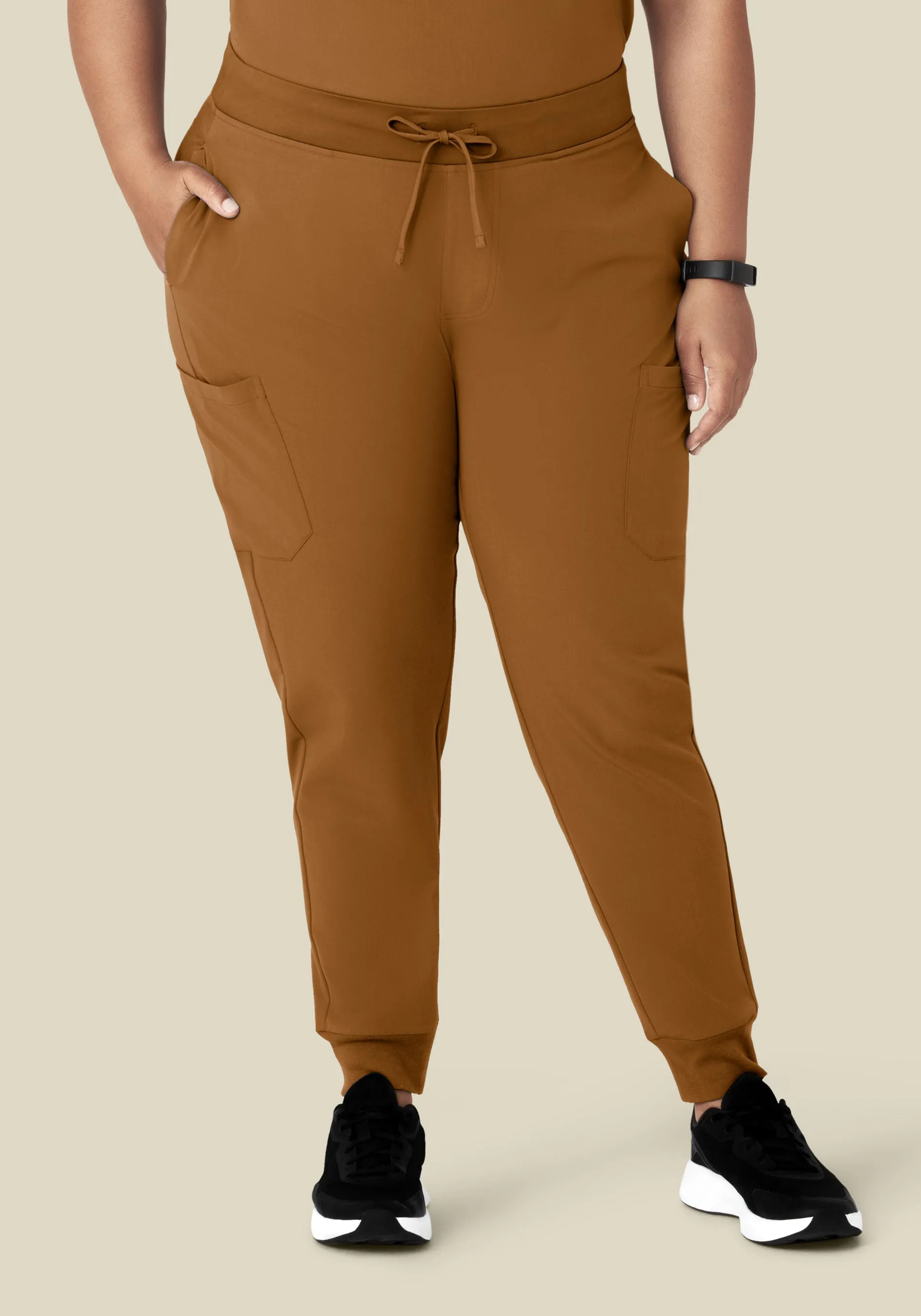 9 Pocket Joggers Camel