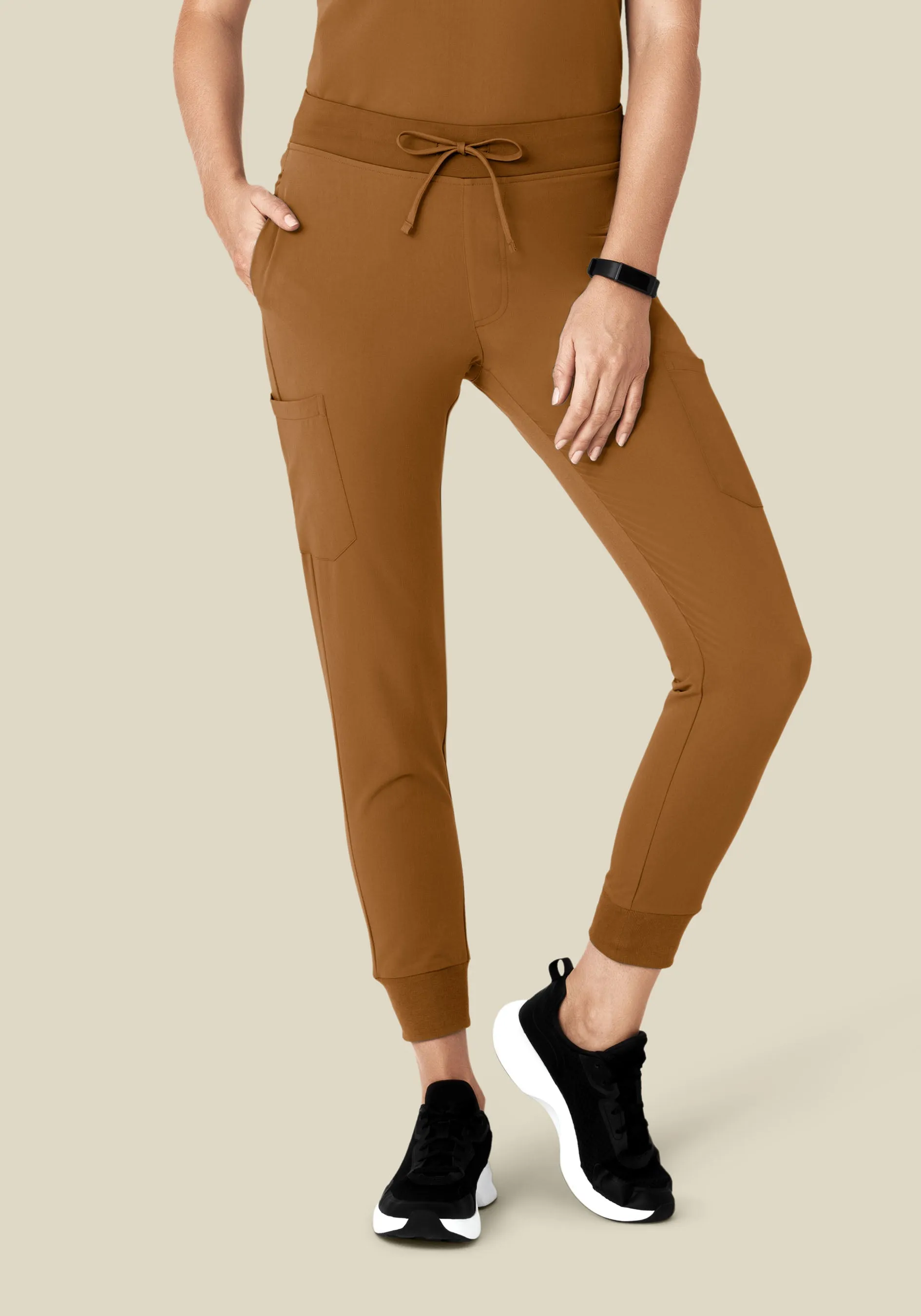 9 Pocket Joggers Camel