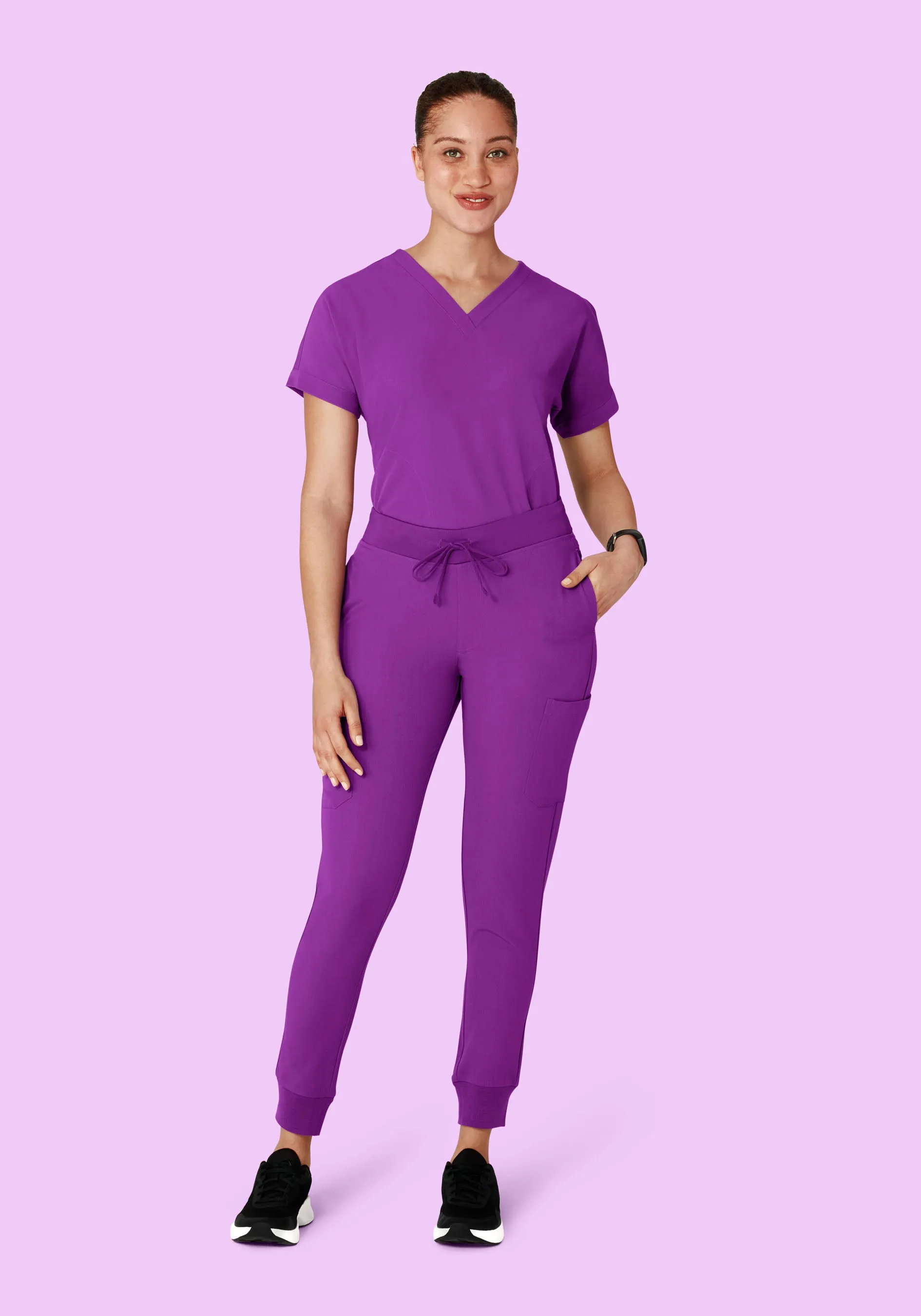 9 Pocket Joggers Cyber Grape