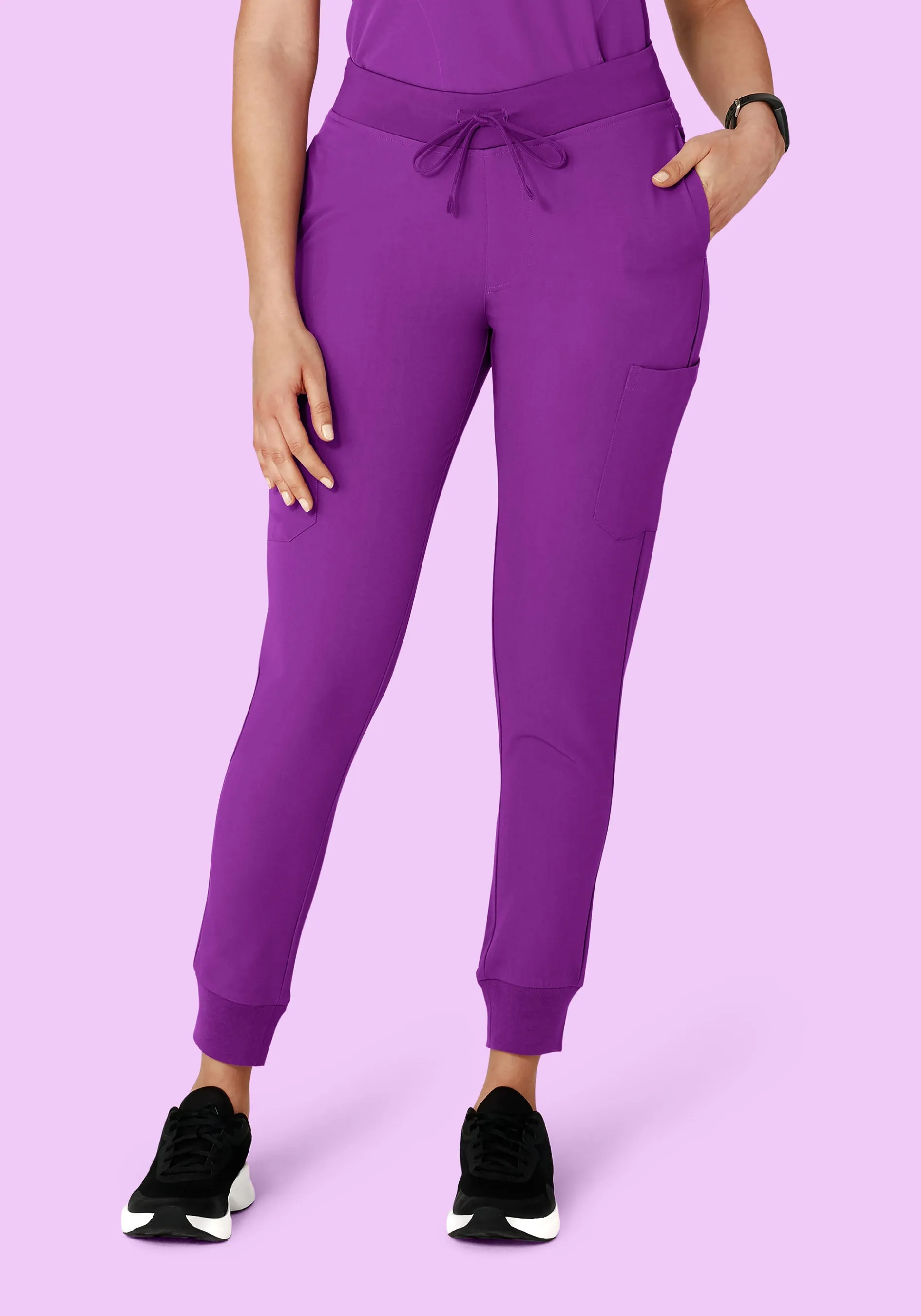 9 Pocket Joggers Cyber Grape