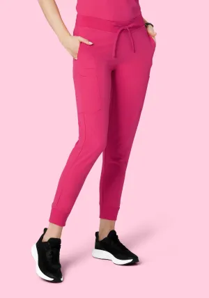 9 Pocket Joggers Hot Pink