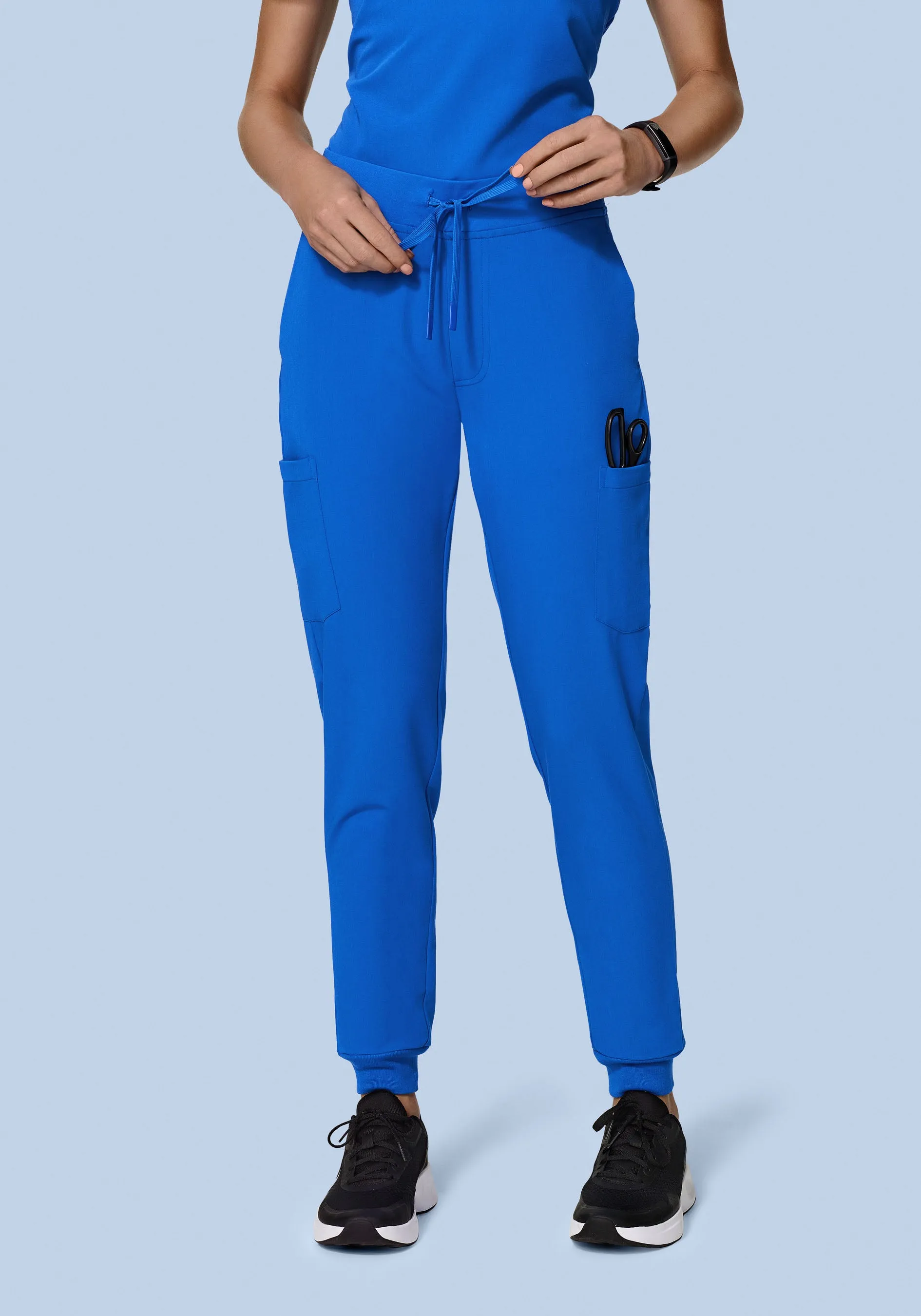 9 Pocket Joggers Royal Blue