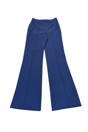 Alice & Olivia - Blue Seamed Flare Pants Sz 4