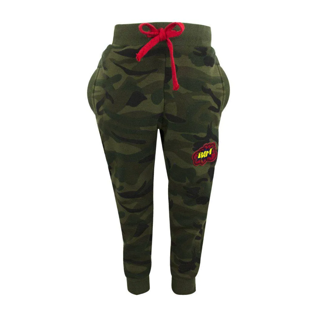 Bam Camo Joggers - Green