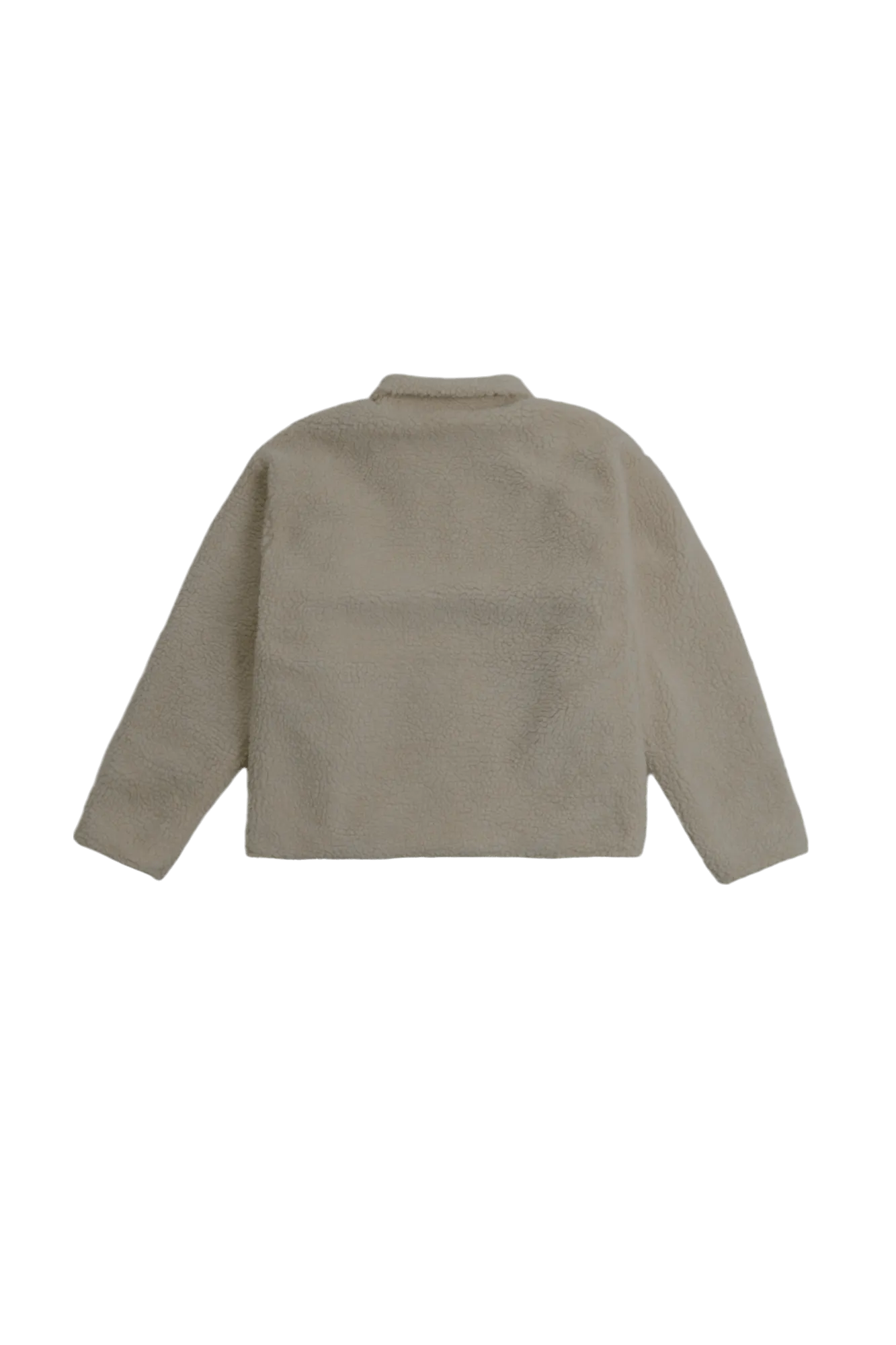 BEIGE SHERPA JACKET