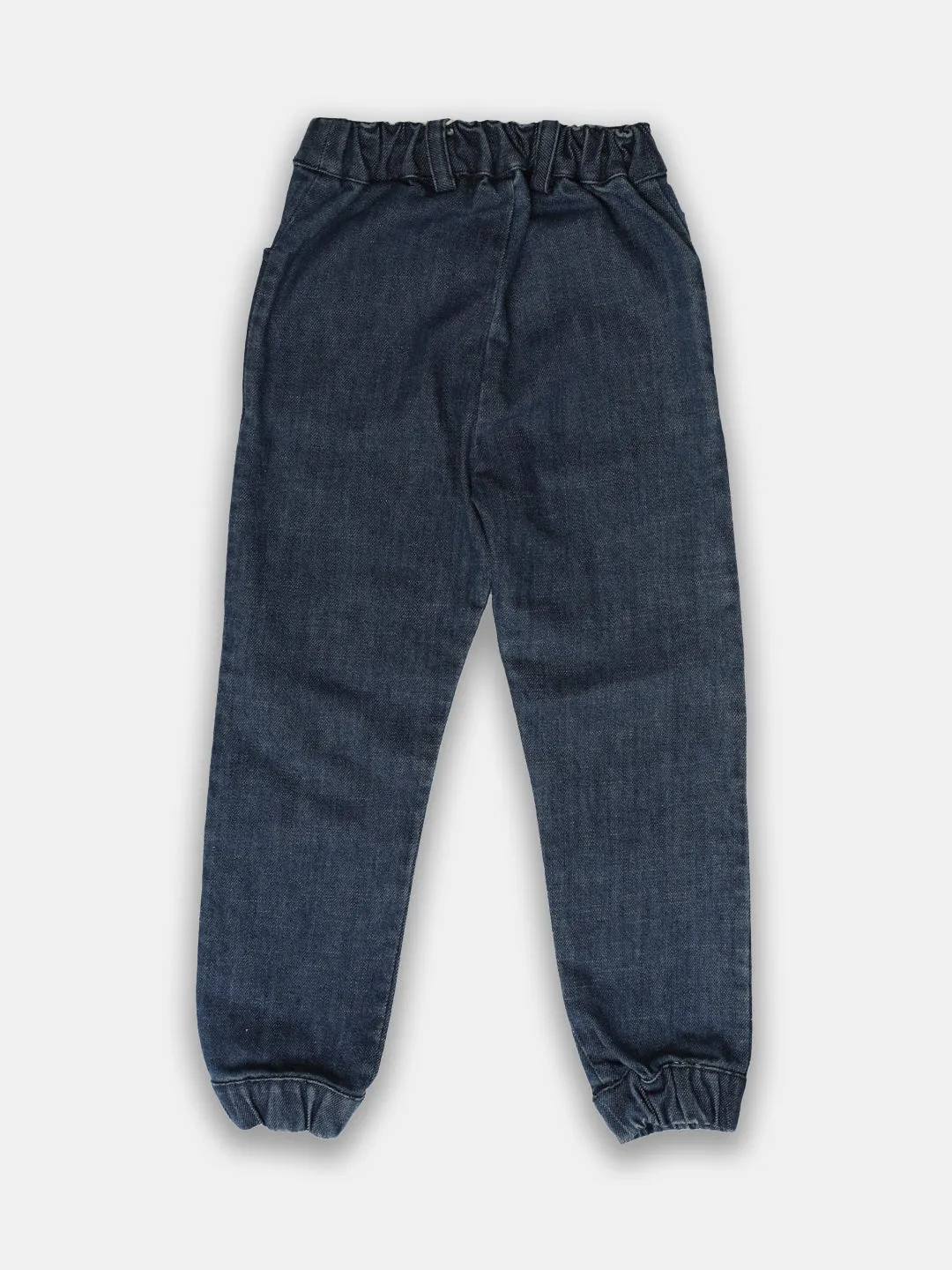 Blue Denim Jogger For Unisex Kids (Boy & Girls).