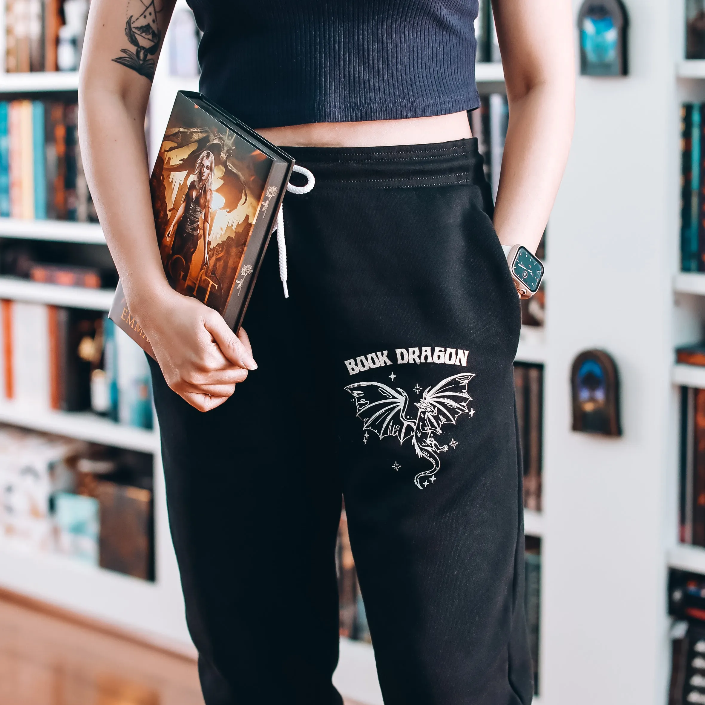 Book Dragon Joggers