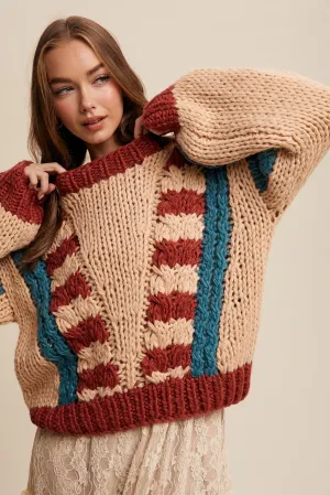 Brick by Brick Sweater