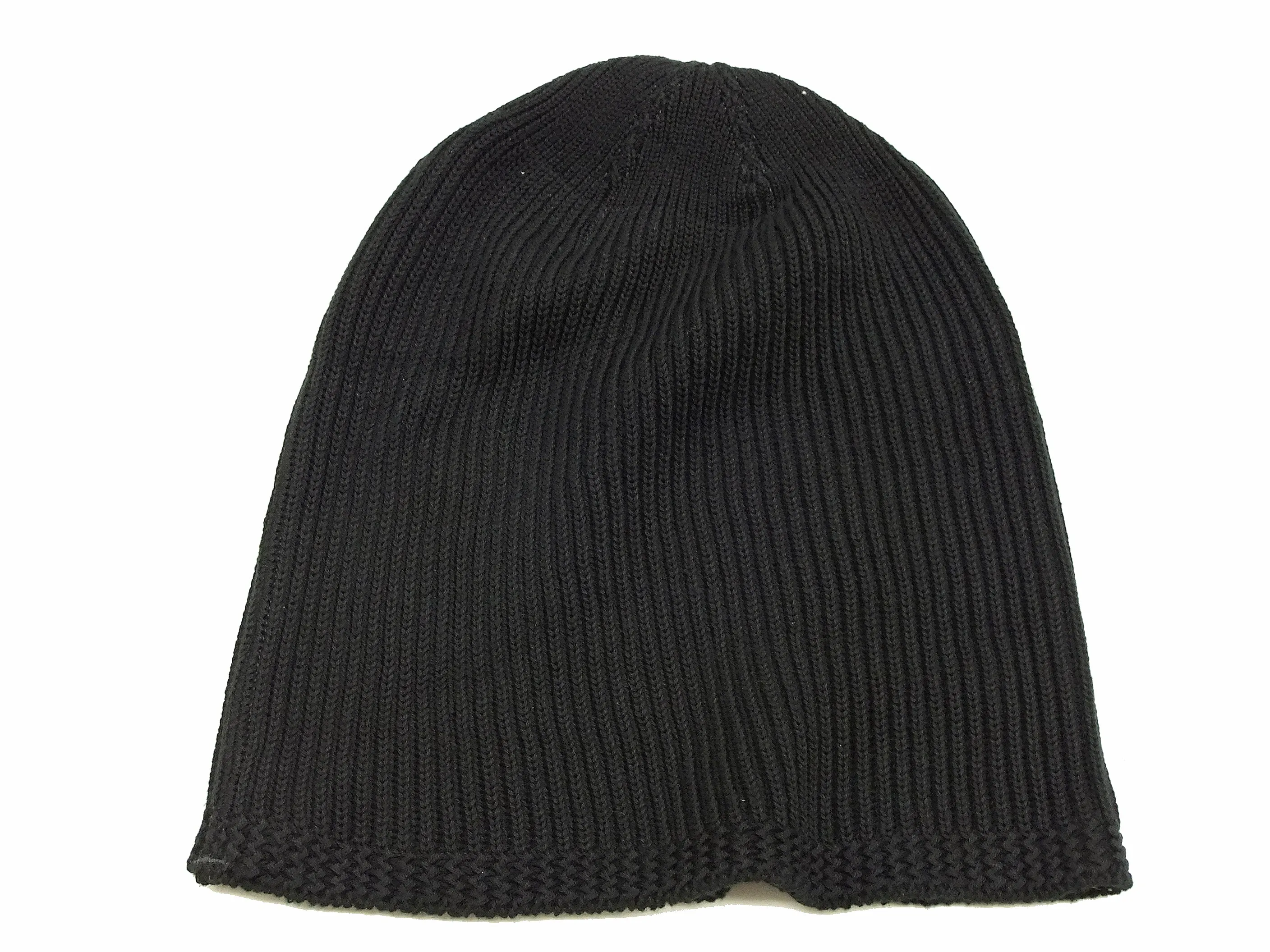 Buzz Rickson Watch Cap Men's Cotton Knit Hat WWII US military style beanie BR02186 Black