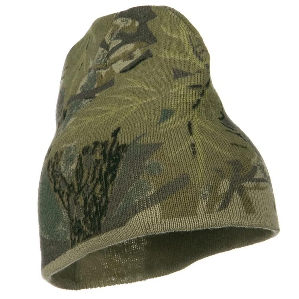 Camo Knit Cap