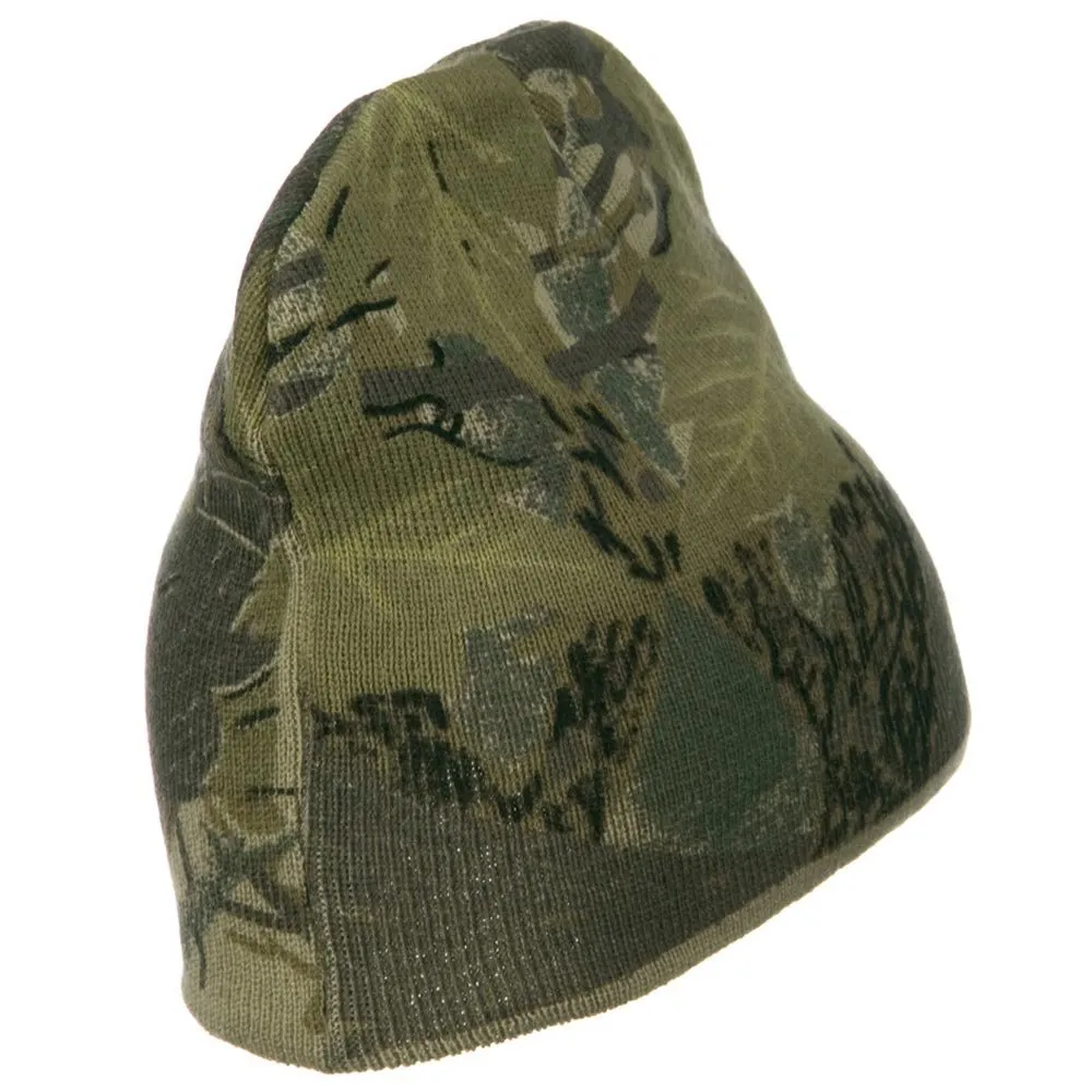 Camo Knit Cap