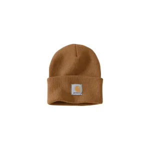 Carhartt Knit Cuffed Beanie Watch Hat - Carhartt Brown