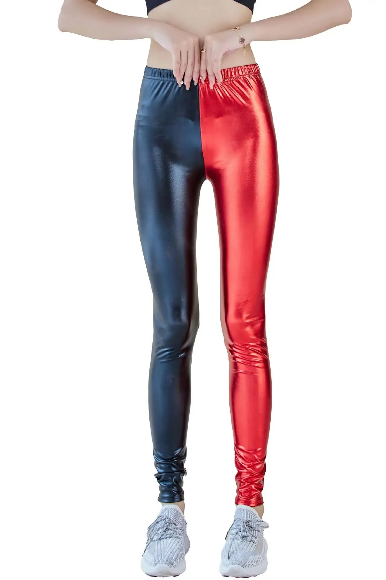 Colorful Metallic Leggings