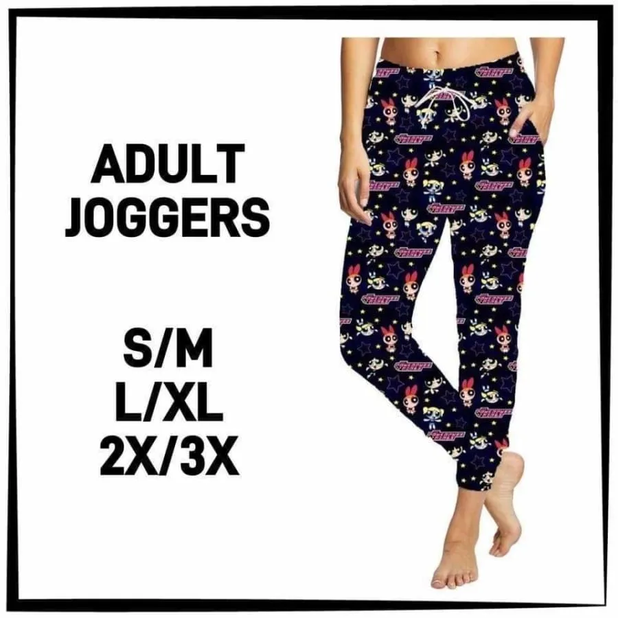 Custom Design Unisex Adult Joggers