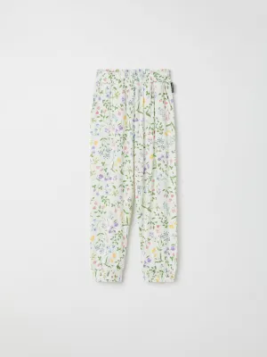 Ditsy Floral Kids Jersey Leggings