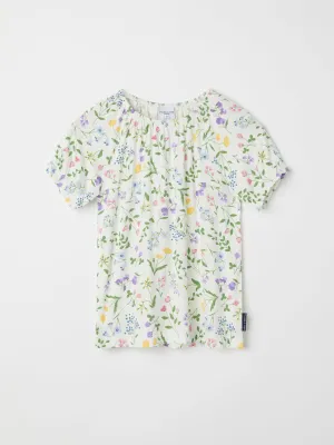 Ditsy Floral Kids T-Shirt