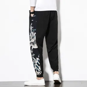 Dragon Harem Pants, Joggers, Sweatpants