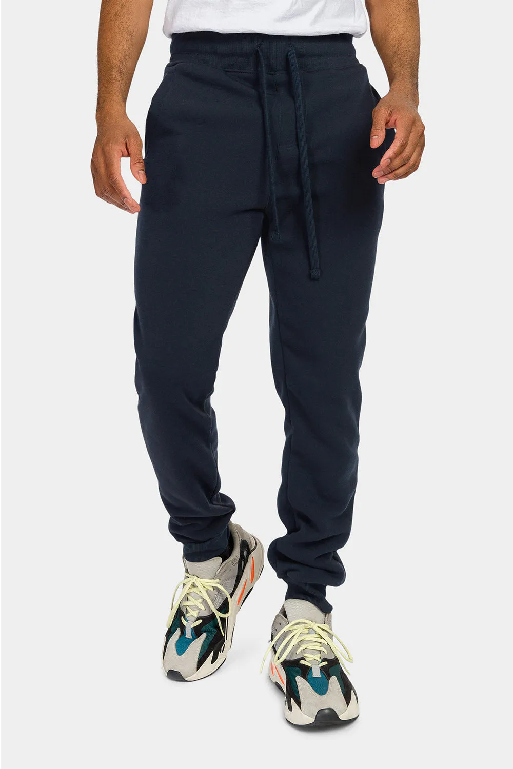 Essential Slim Fit Fleece Sweatpants