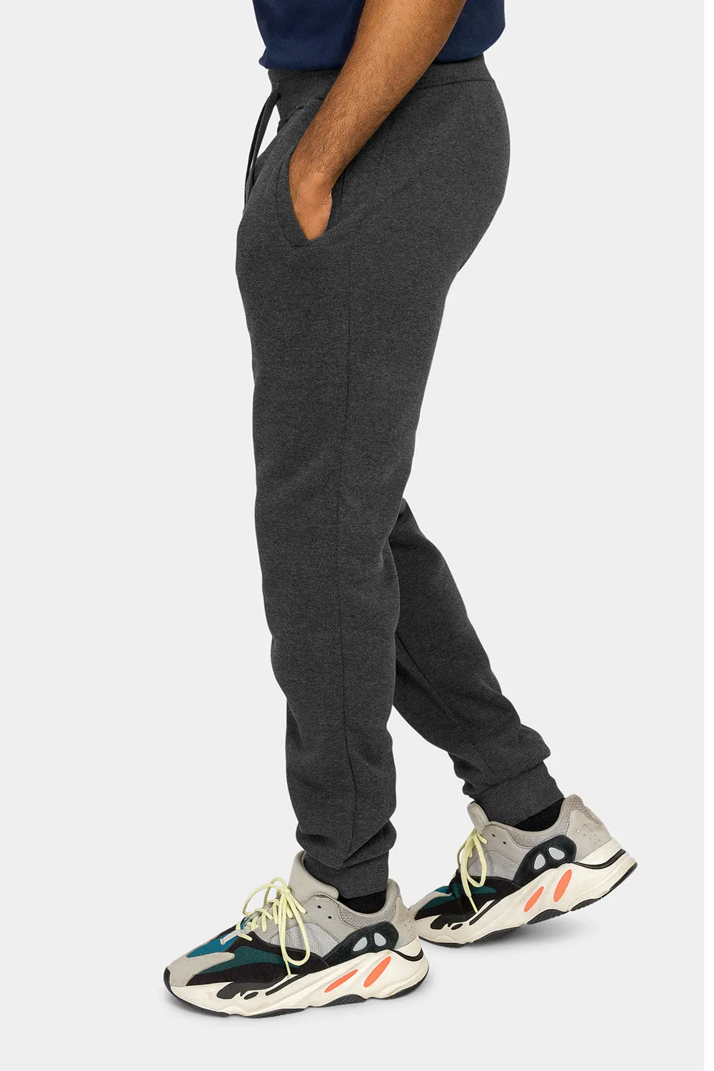 Essential Slim Fit Fleece Sweatpants