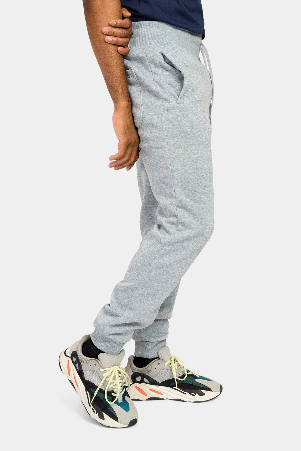 Essential Slim Fit Fleece Sweatpants