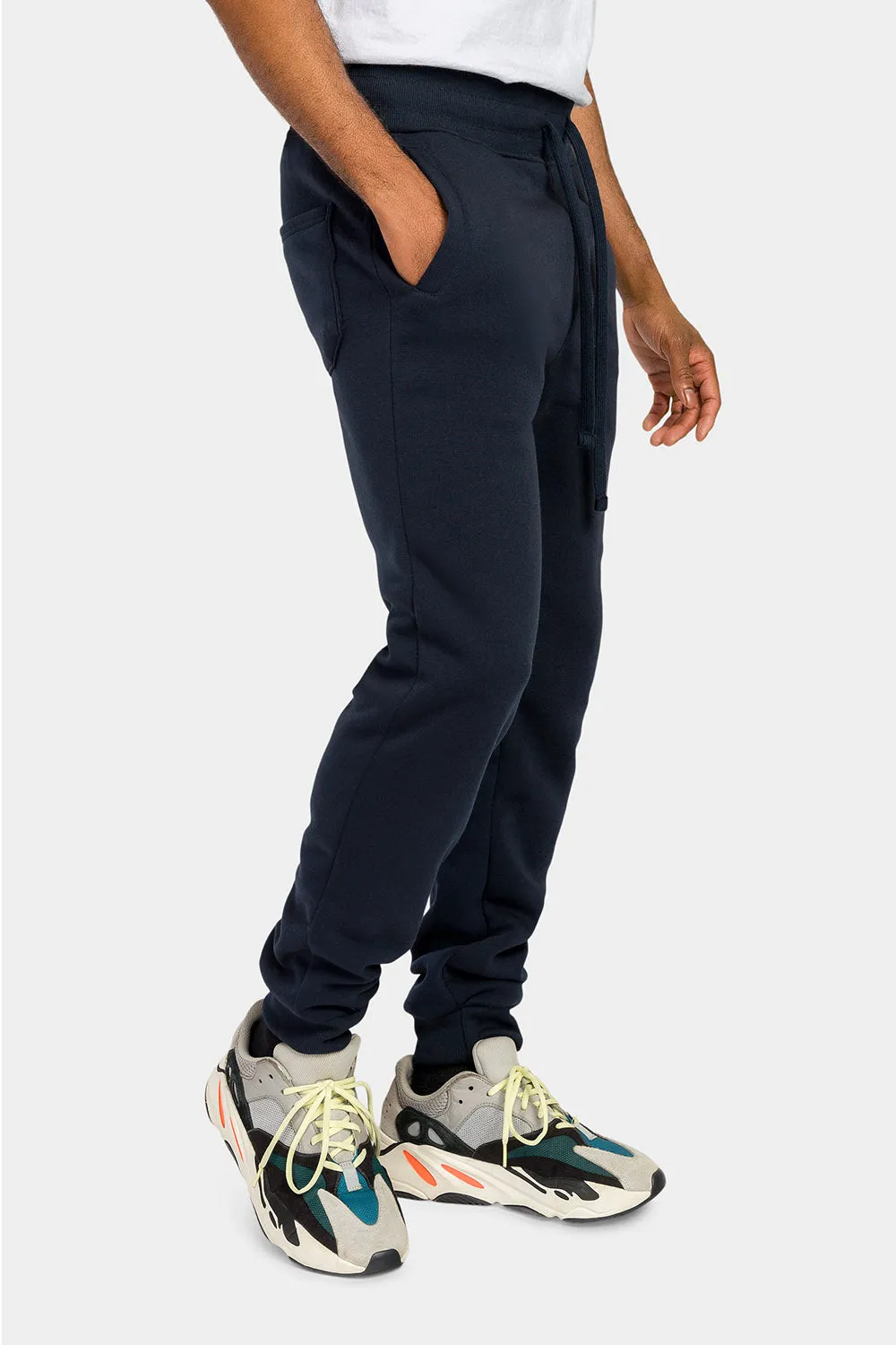 Essential Slim Fit Fleece Sweatpants