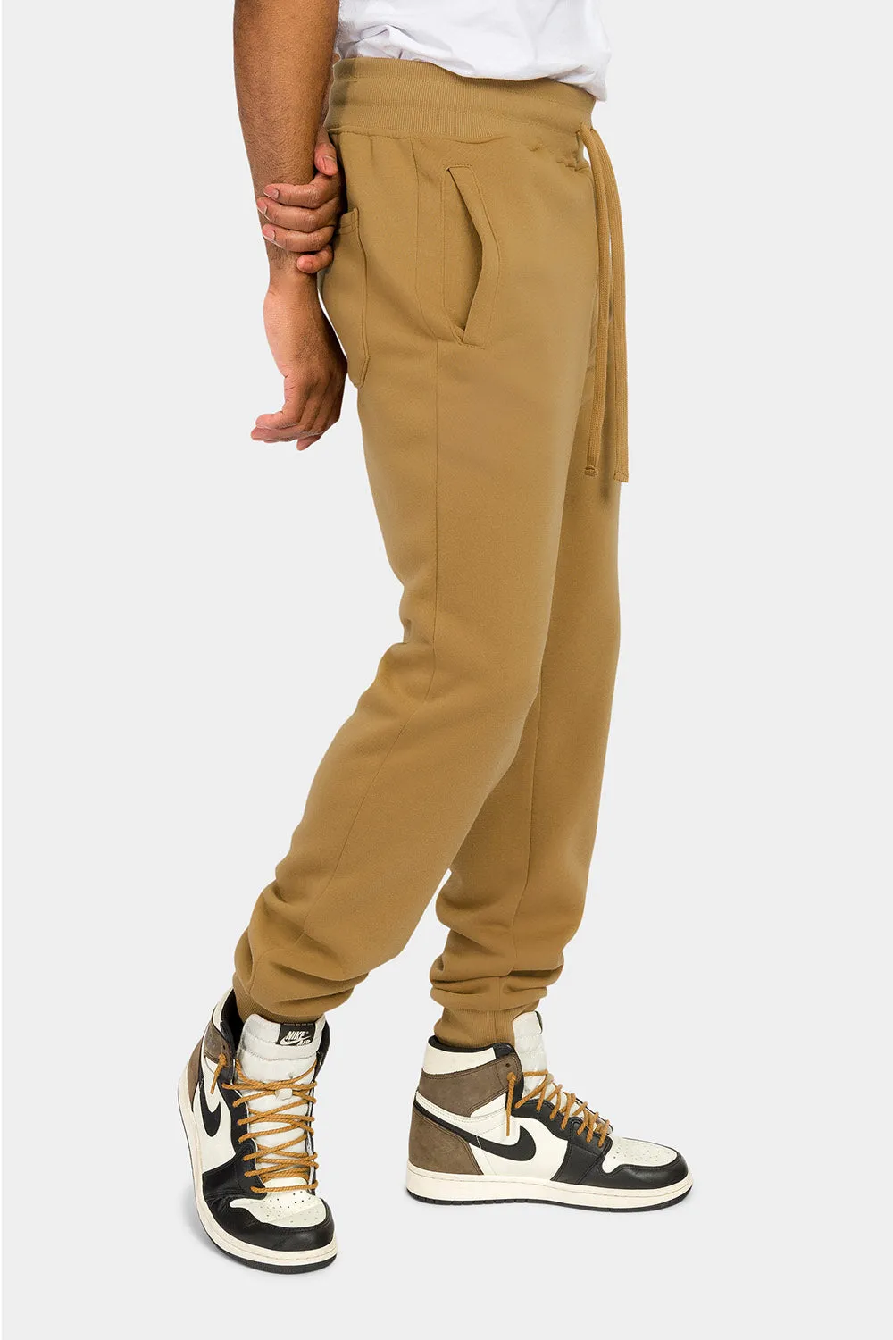 Essential Slim Fit Fleece Sweatpants