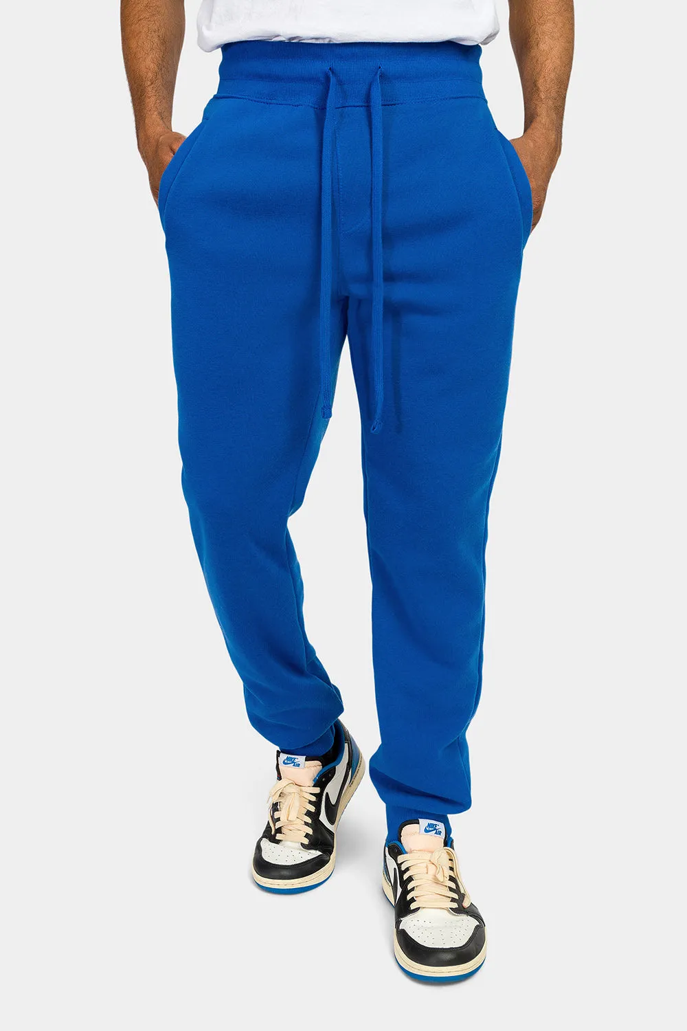 Essential Slim Fit Fleece Sweatpants