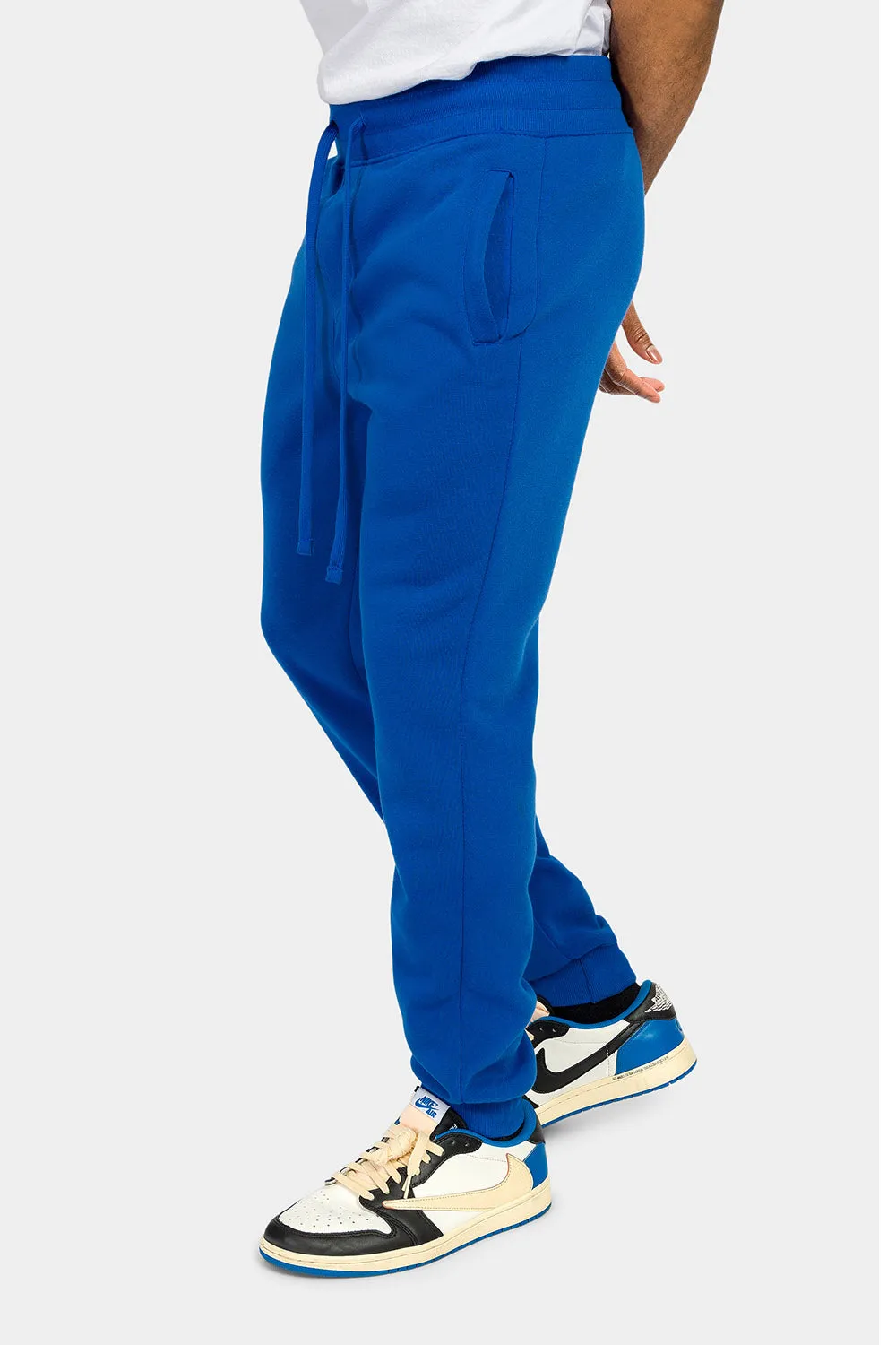 Essential Slim Fit Fleece Sweatpants