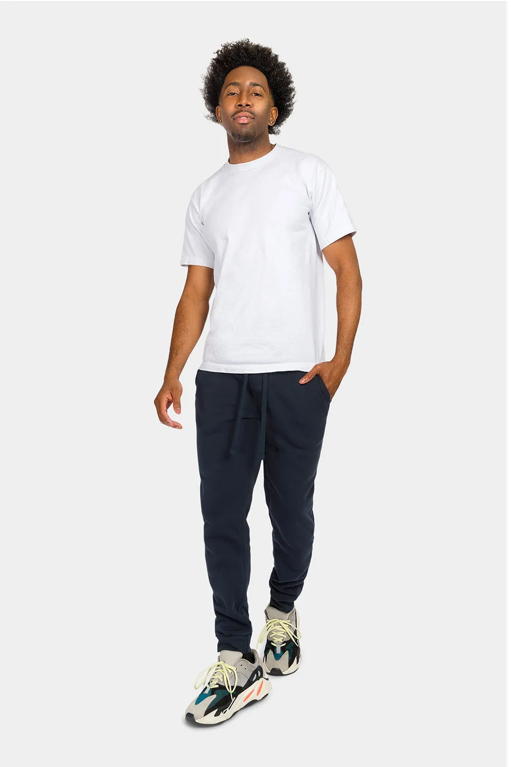 Essential Slim Fit Fleece Sweatpants