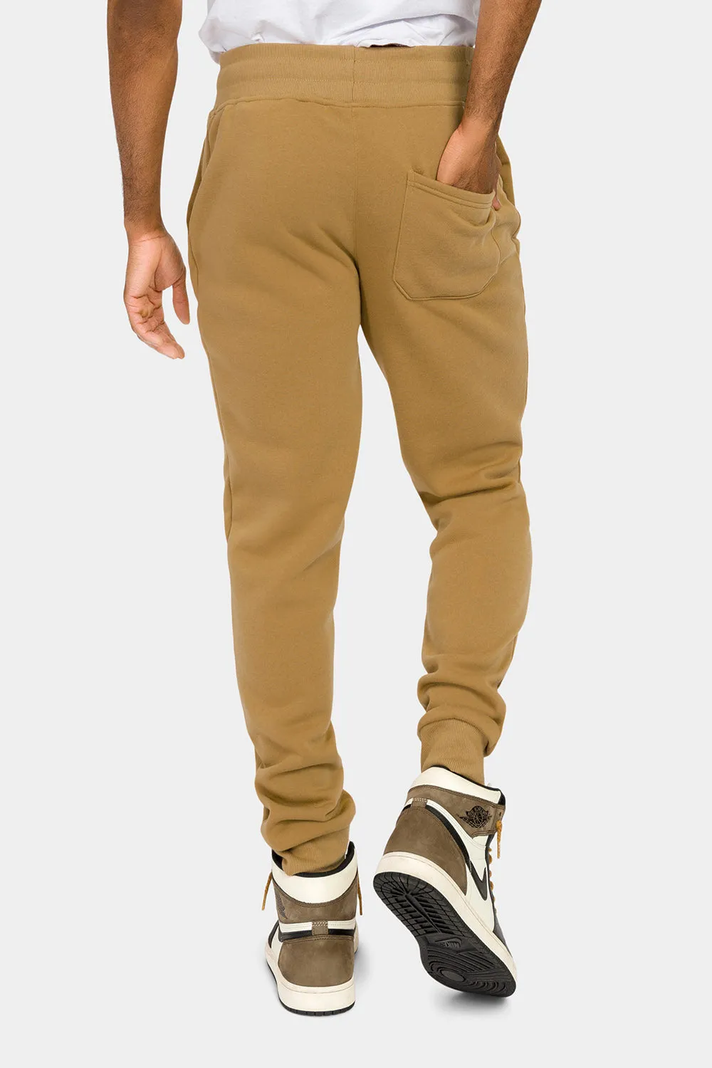 Essential Slim Fit Fleece Sweatpants