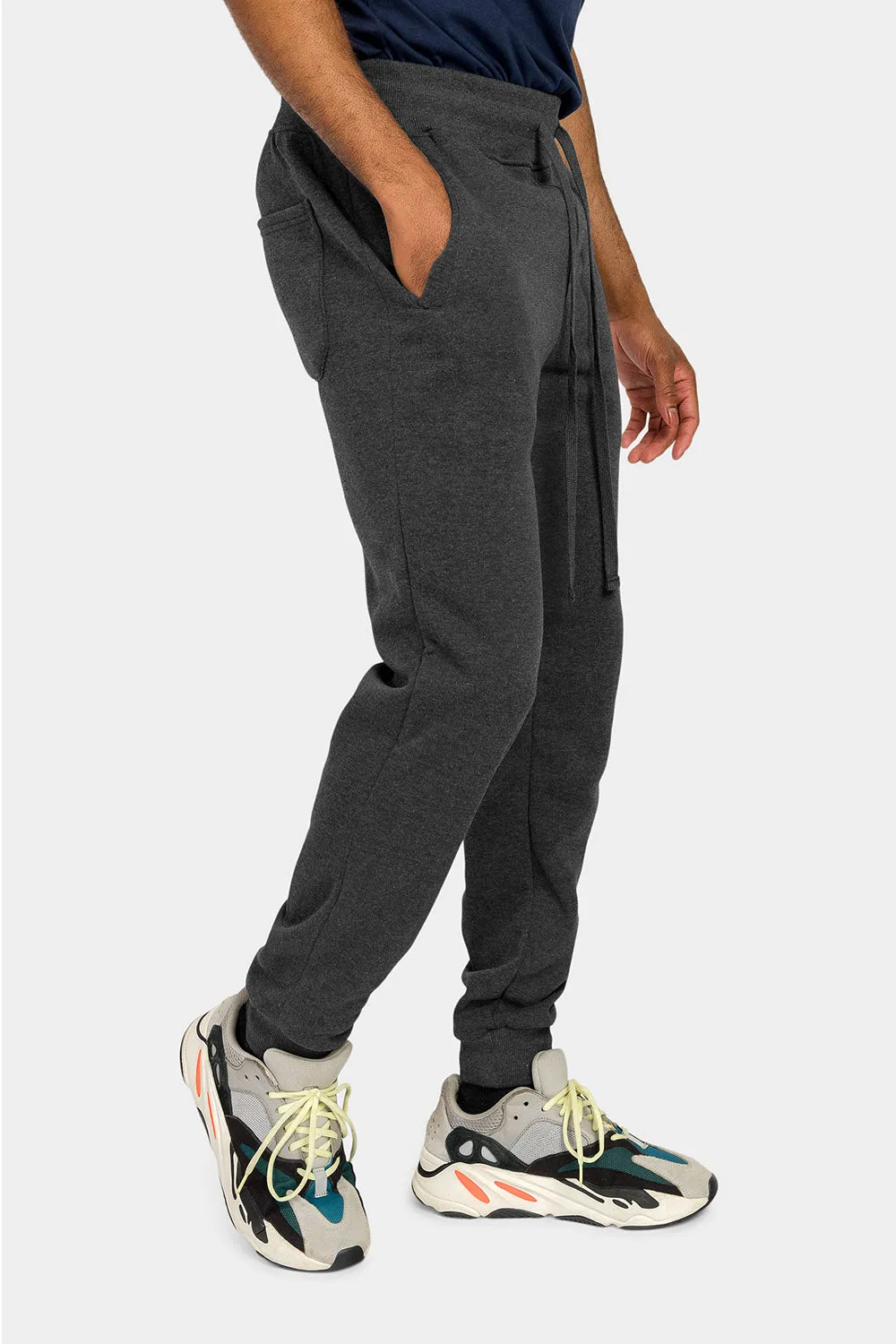 Essential Slim Fit Fleece Sweatpants