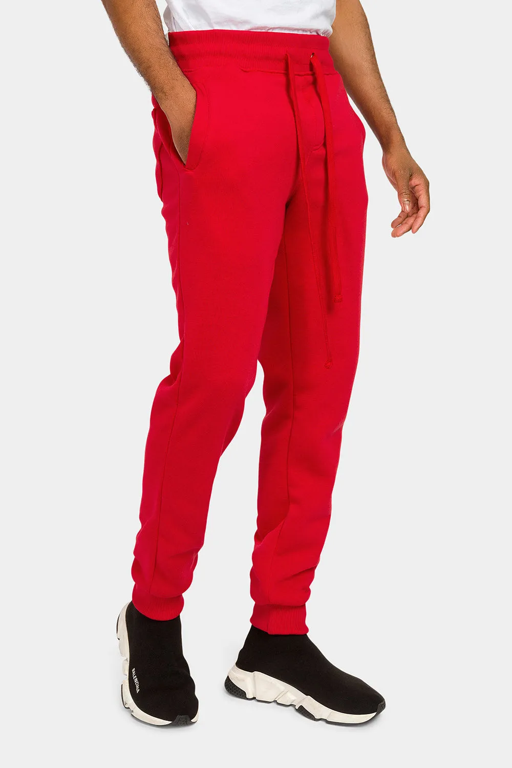 Essential Slim Fit Fleece Sweatpants