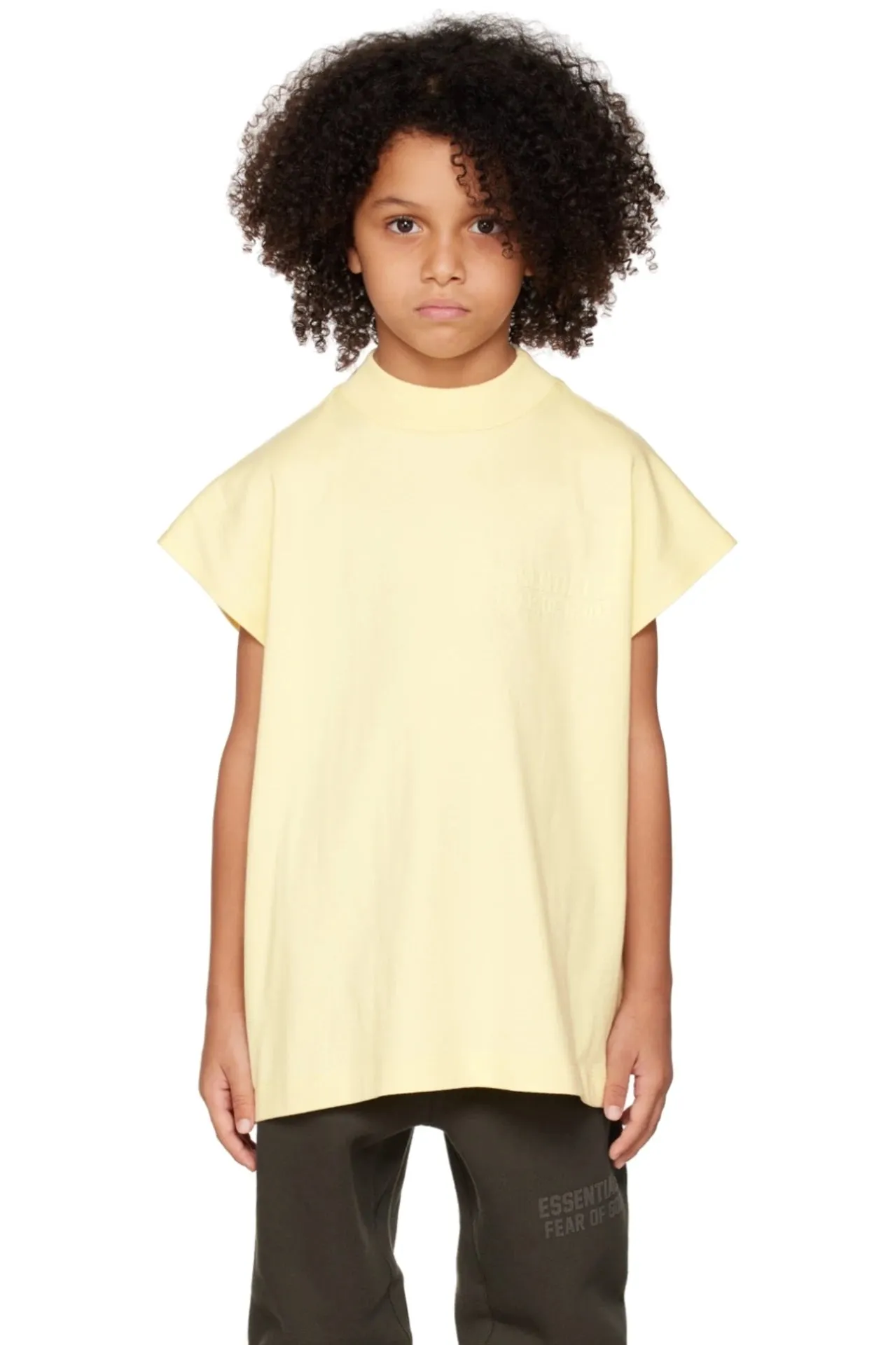 Essentials - Kids - T Shirt - Tucsan - Yellow