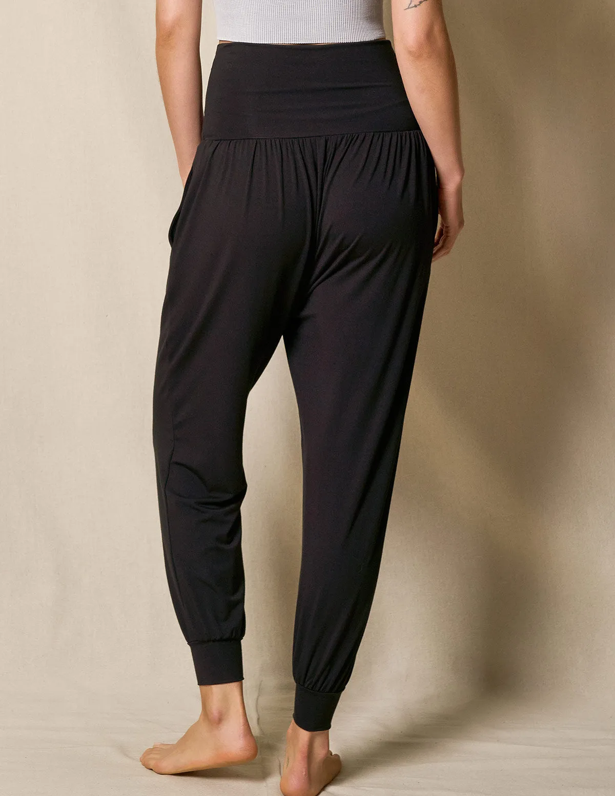 Foldover Waist Bamboo Joggers