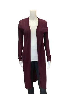 Free People Maroon Cardigan S/P