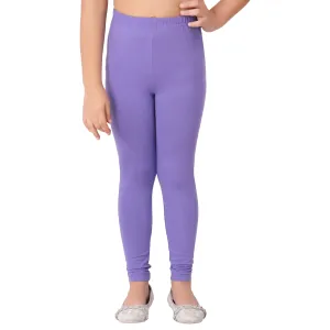 Girls Purple Regular Legging