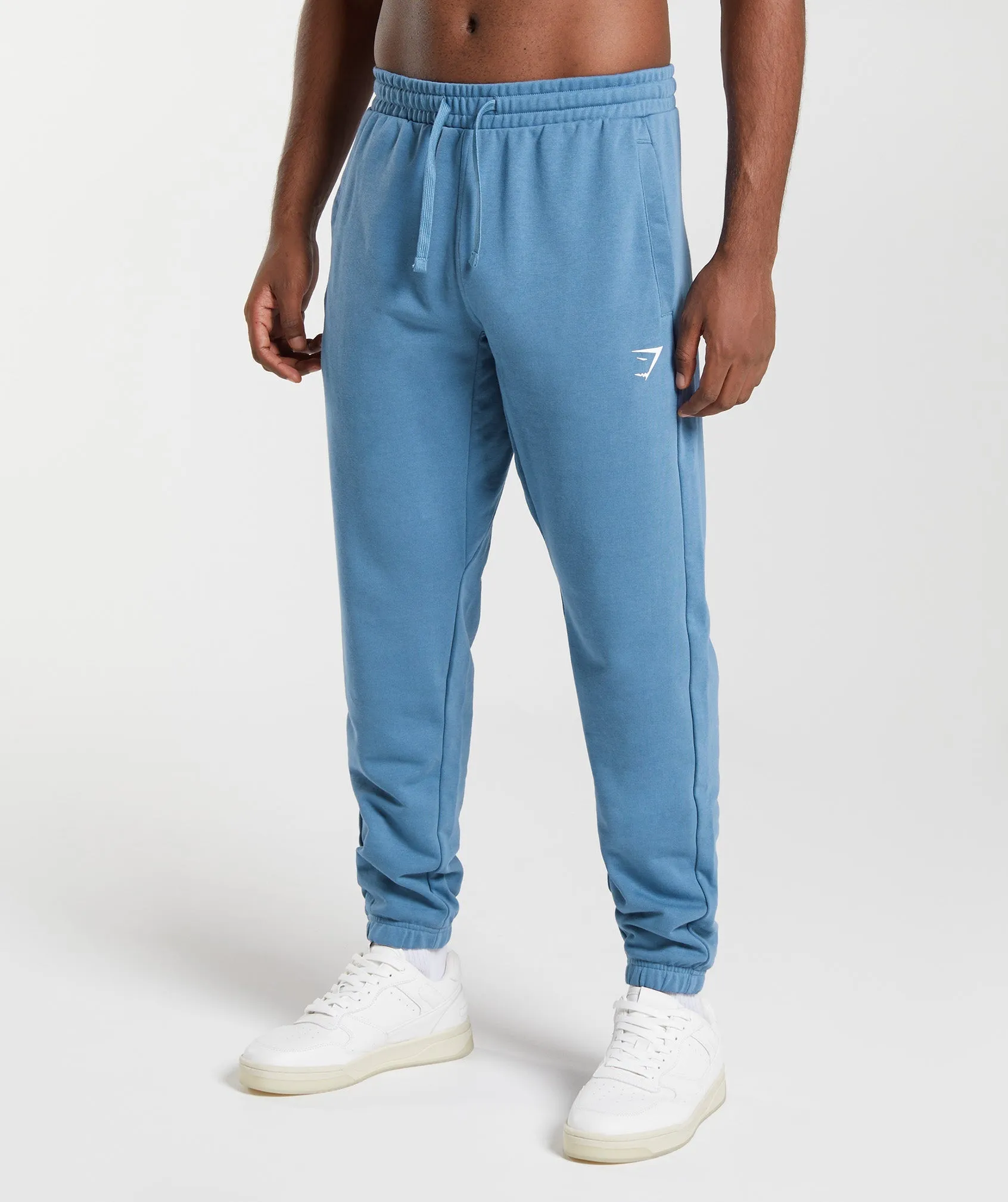 Gymshark Essential Oversized Joggers - Denim Blue