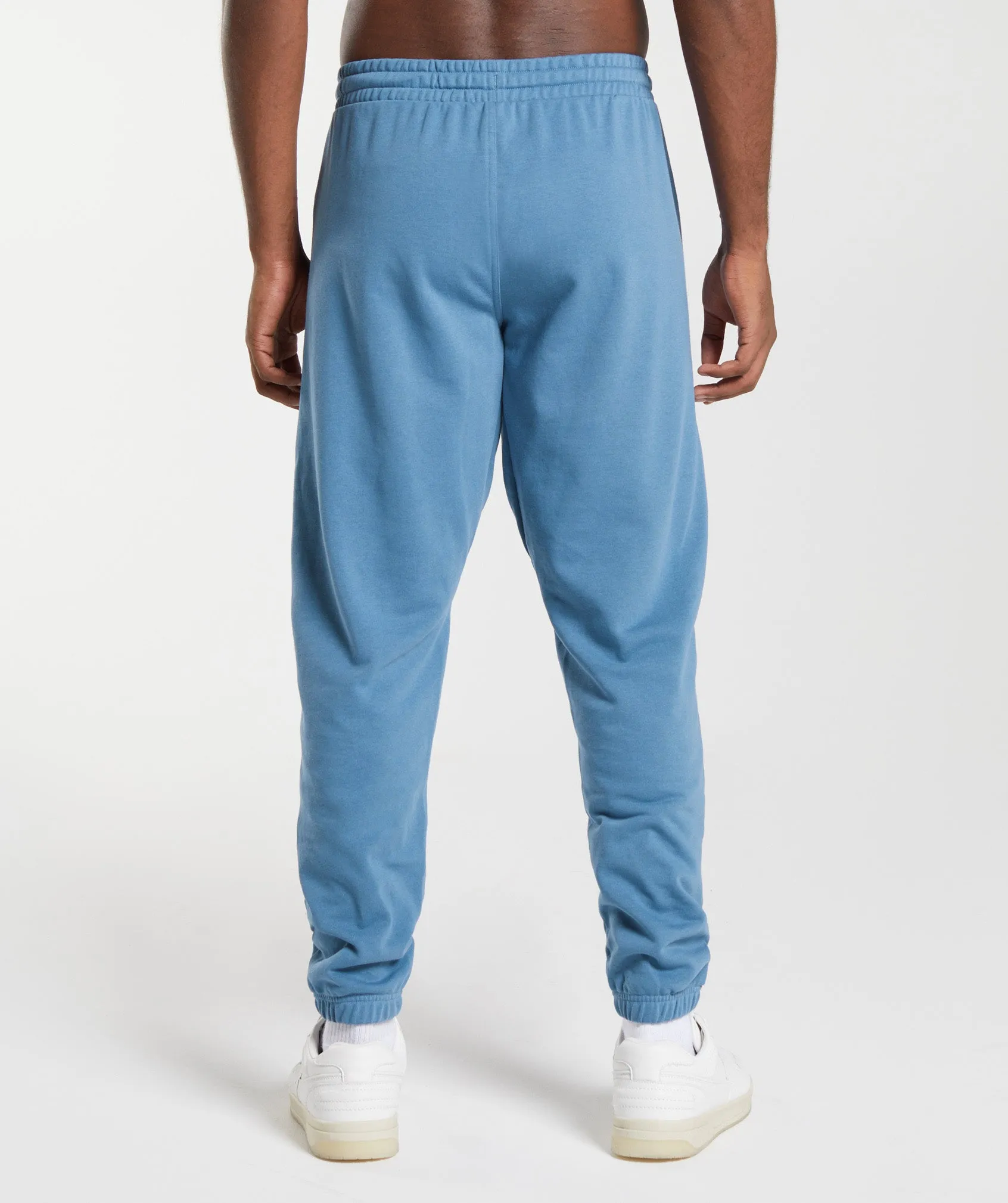 Gymshark Essential Oversized Joggers - Denim Blue