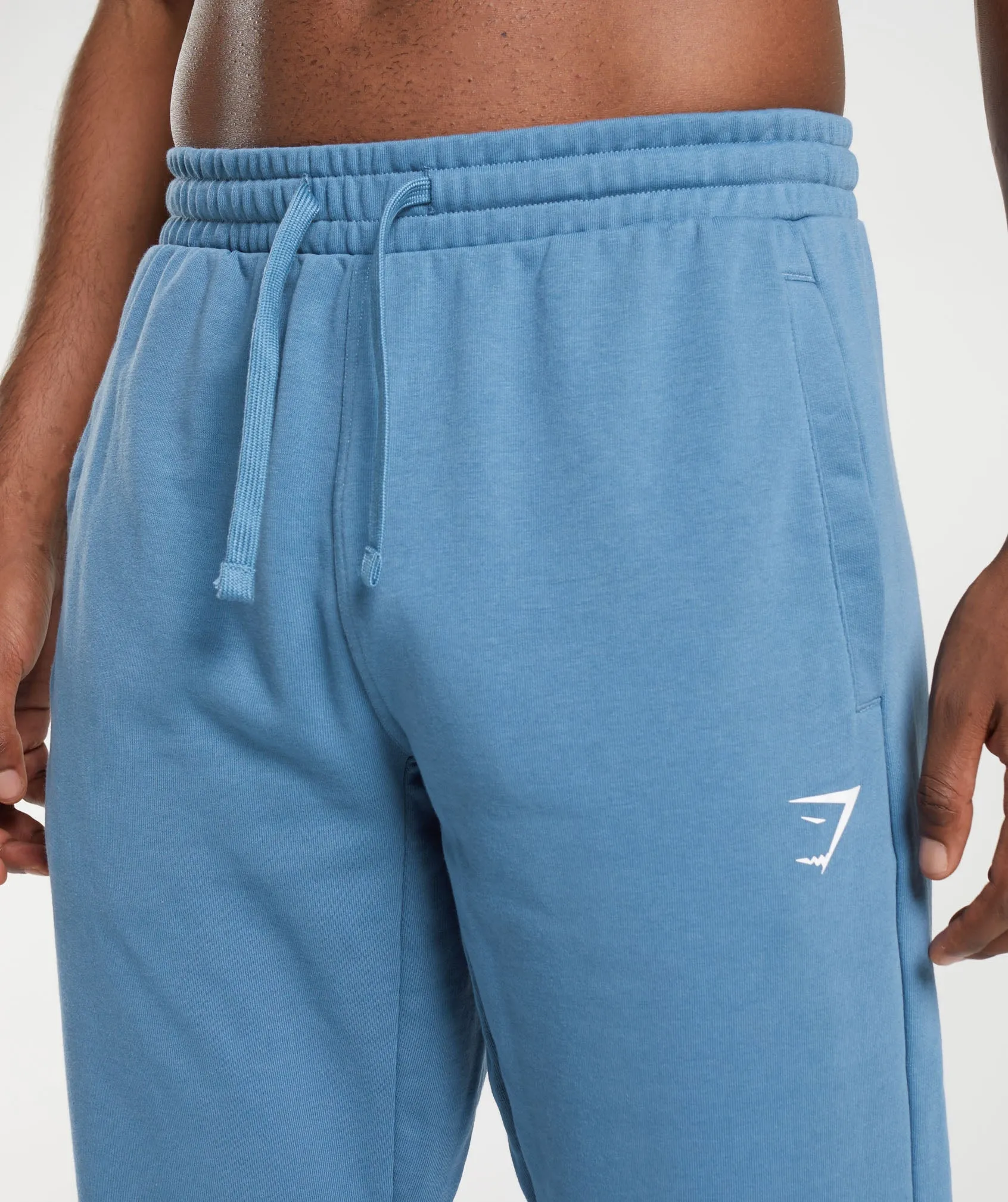 Gymshark Essential Oversized Joggers - Denim Blue