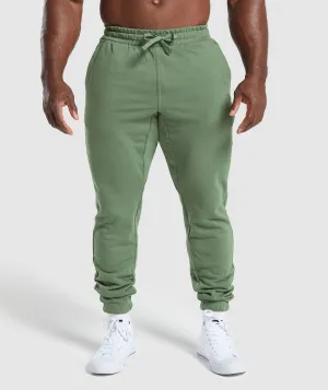 Gymshark Essential Oversized Joggers - Force Green