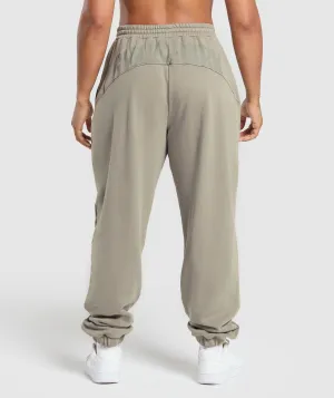 Gymshark Power Washed Joggers - Linen Brown