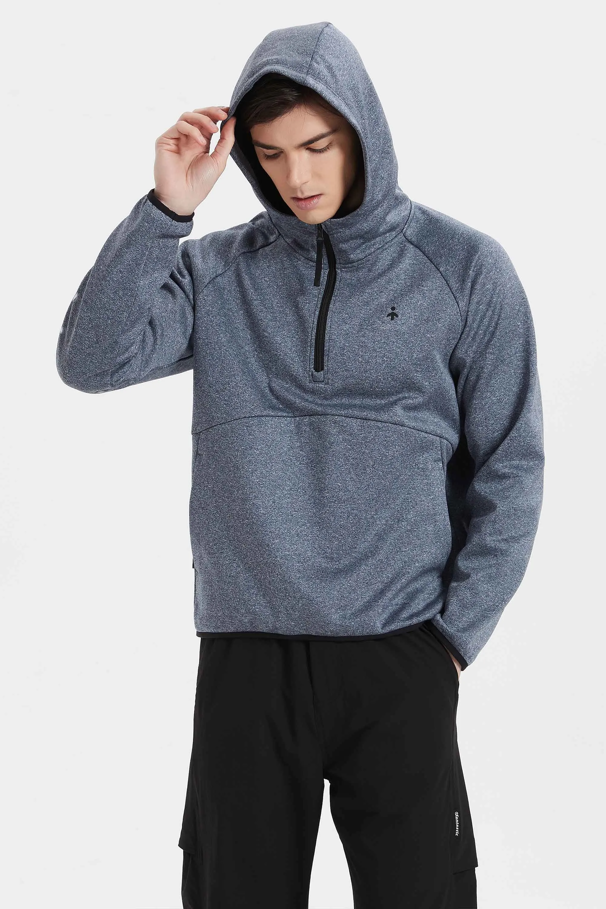 Half Zip Pullover Long Sleeve Sweatshirt