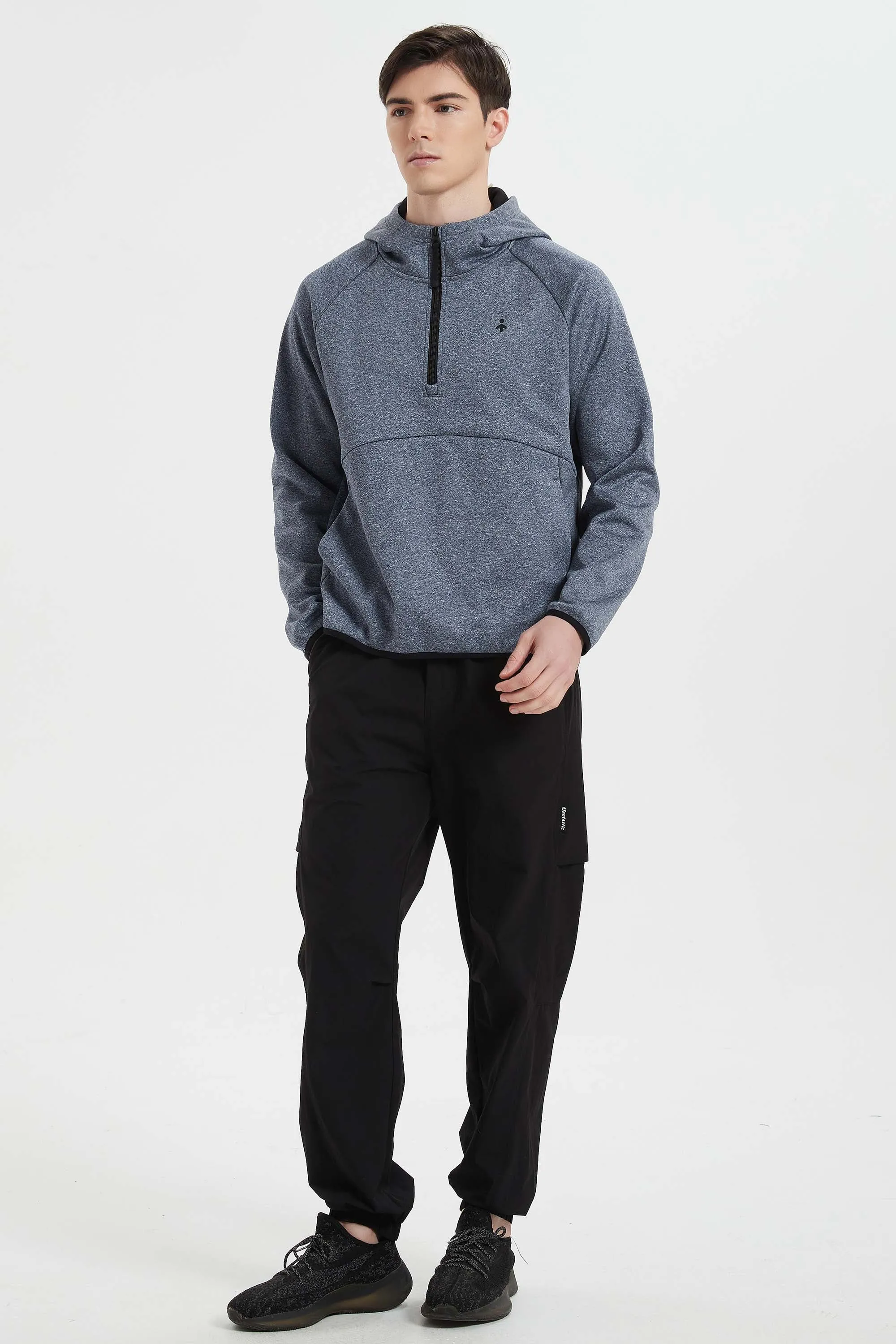 Half Zip Pullover Long Sleeve Sweatshirt