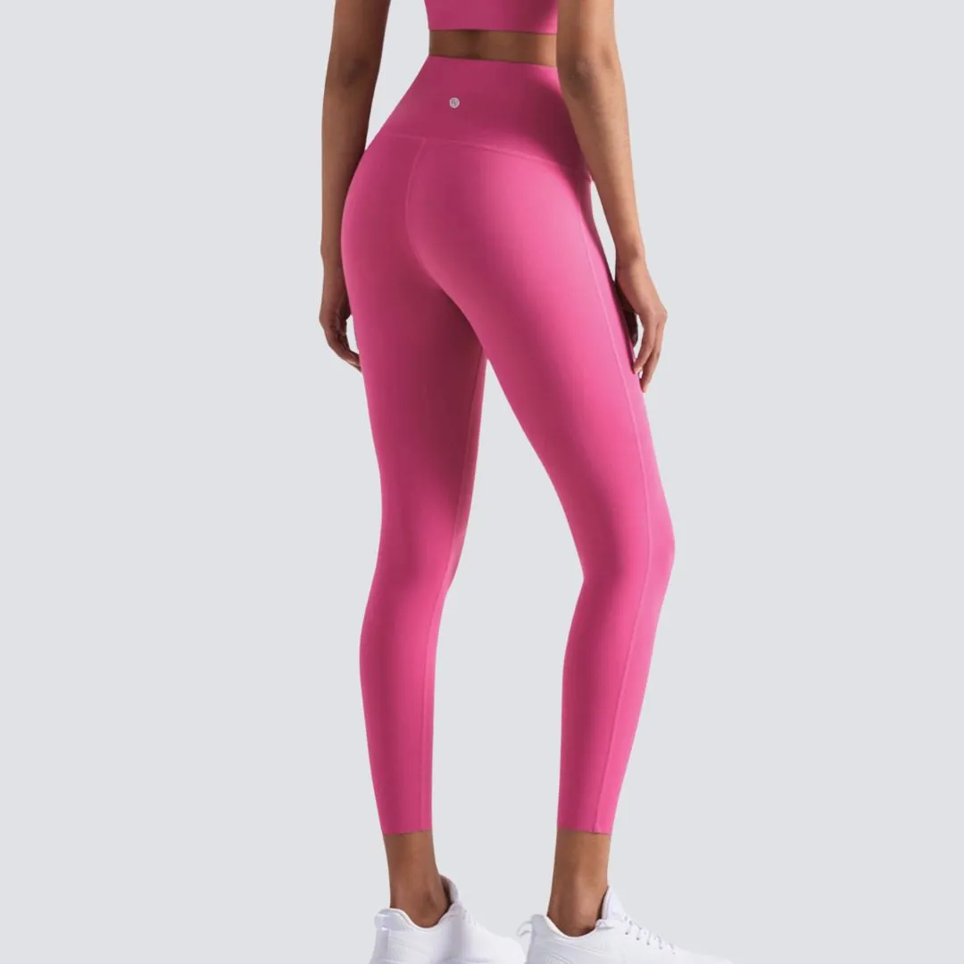 High-Rise Comfort Leggings - Dreamy Pink