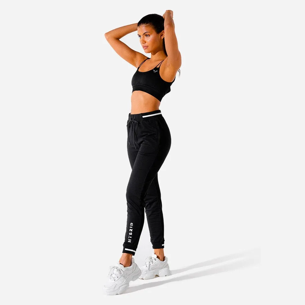 Hybrid Slim Leg Joggers - Black