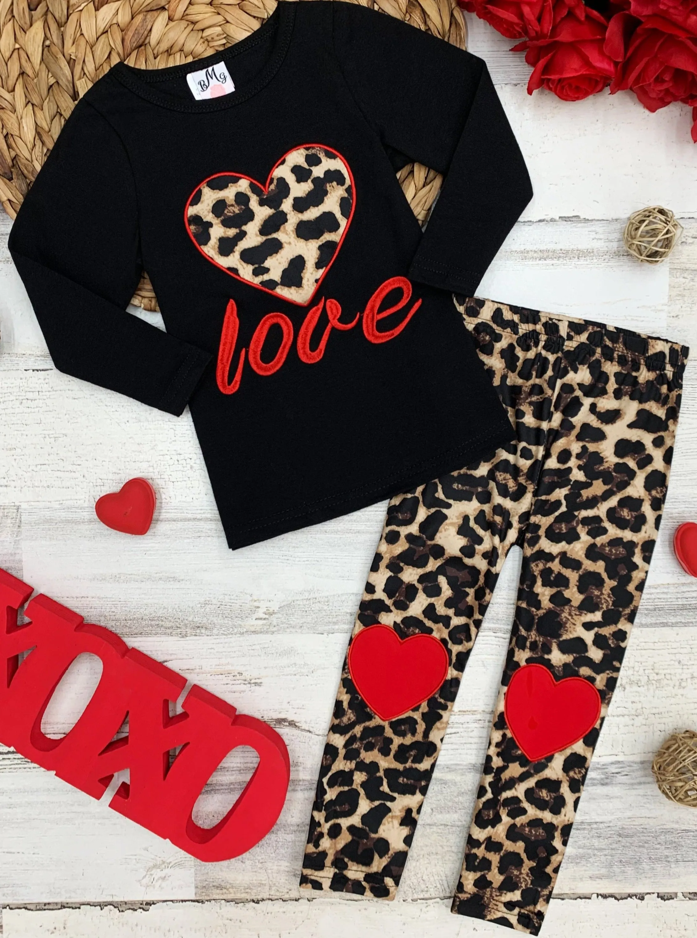 In Love With Leopards Legging Set