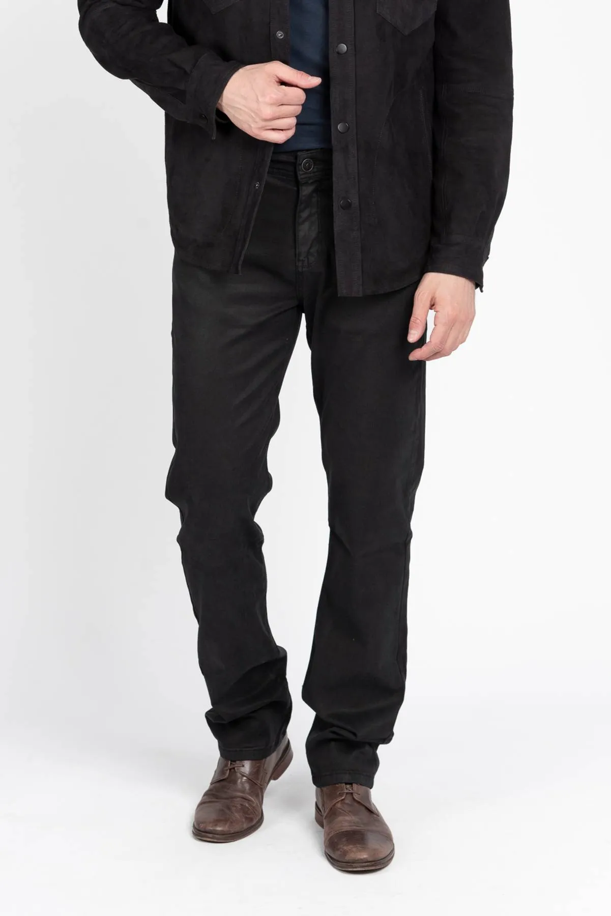 Jack Fit Brushed Black Sateen